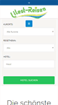 Mobile Screenshot of lilest-reisen.de